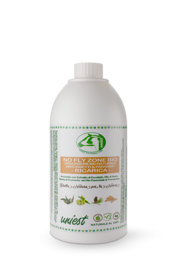 No Fly Zone Bio Natural Bio Dissuasion Anti-insectes & Parasites - Recharge - 1000ml